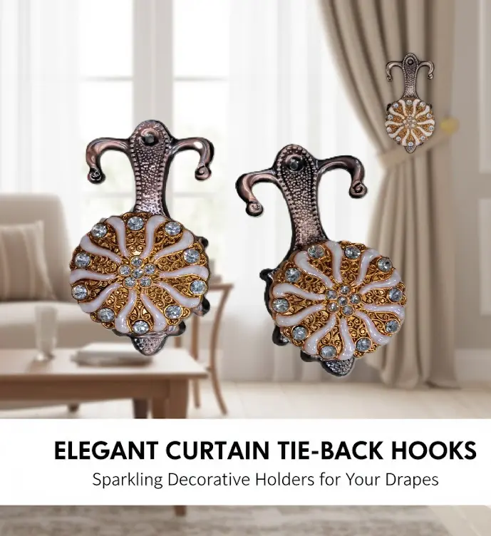 [FVM27250] CURTAIN TIE BACK HOOK   