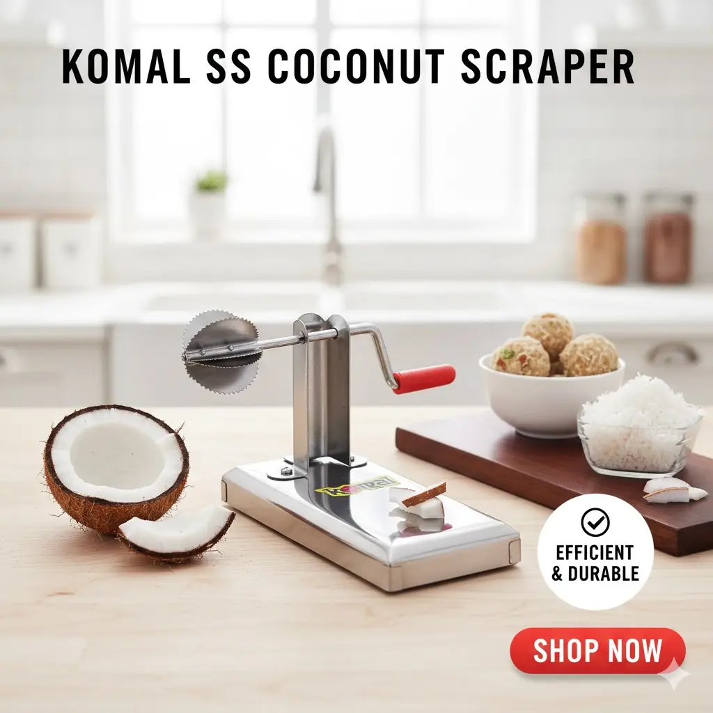 [FVM28588] KOMAL SS COCONUT SCRAPER   
