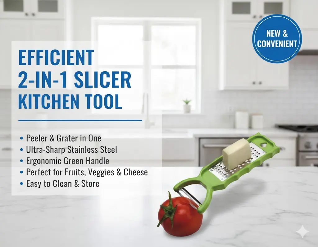 [FVM28597] SHREEJI 2in1 PEELER SLICER&GRAT   