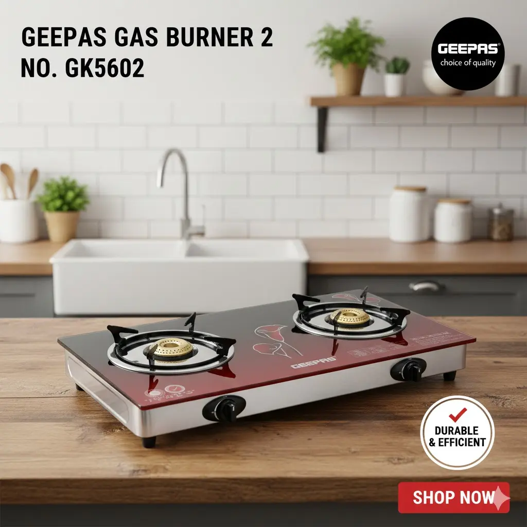 [FVM28716] GEEPAS GAS BURNER 2  NO.GK5602