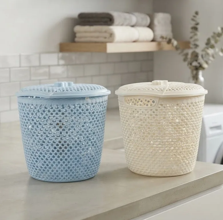 [FVM31224] [FVM31224] PLASTIC LAUNDRY BASKET NO.8163
