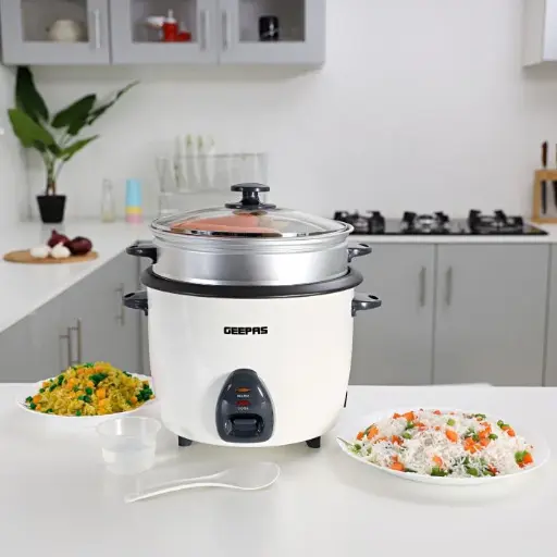 [FVM31449] GEEPAS SS RICE COOKER 1L NO.4325