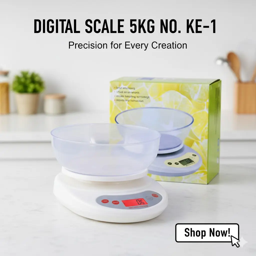[FVM32211] [FVM32211] DIGITAL SCALE 5KG NO.KE-1