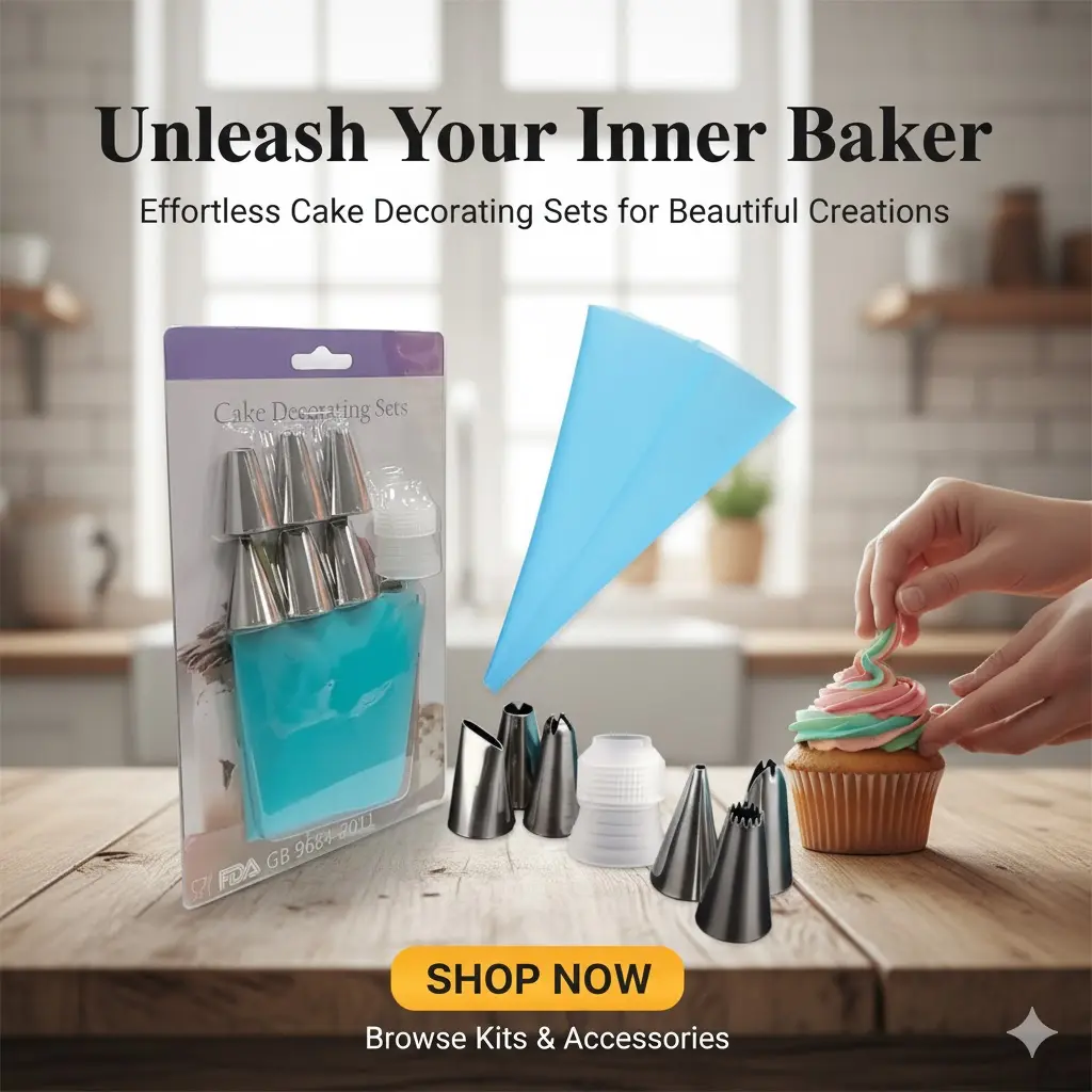 [FVM32322] CAKE DECORATING SETS 8PCS KN85