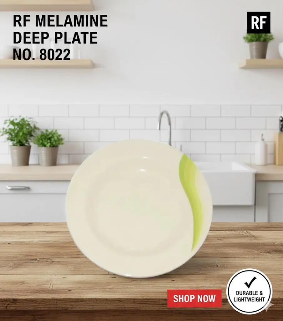[FVM32377] [FVM32377] RF MELAMINE DEEP PLATE NO.8022