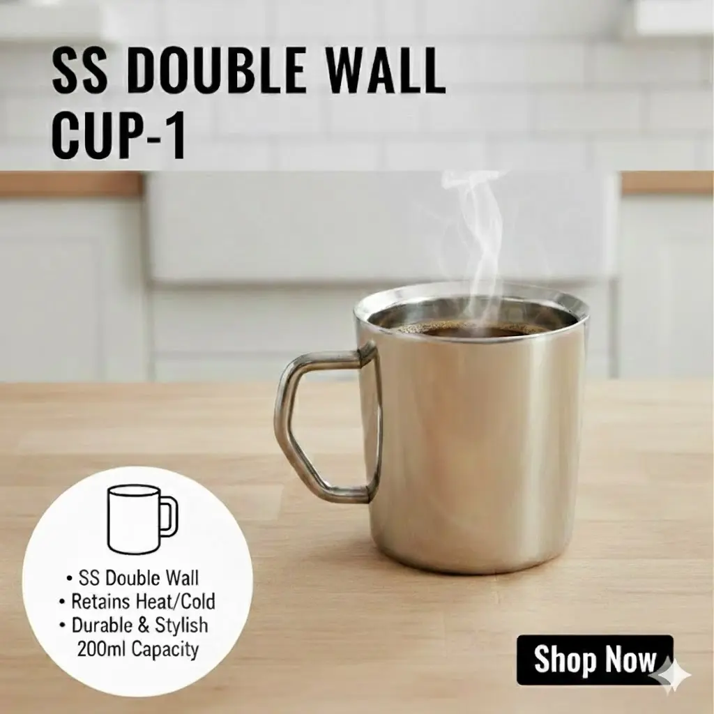 [FVM32395] SS DOUBLE WALL CUP-1   