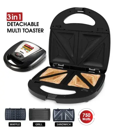 [FVM33044] SF 3 IN 1 MULTI TOASTER NO.9955