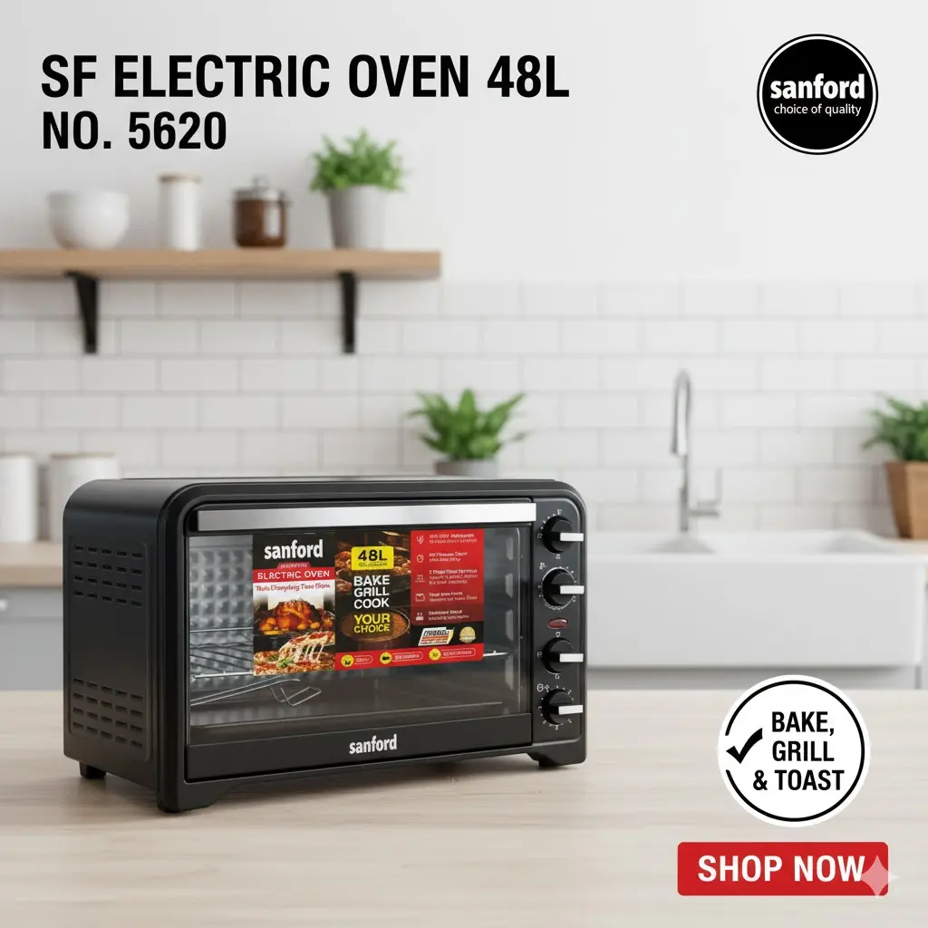 [FVM33051] [FVM33051] SF ELECTRIC OVEN 48L NO.5620