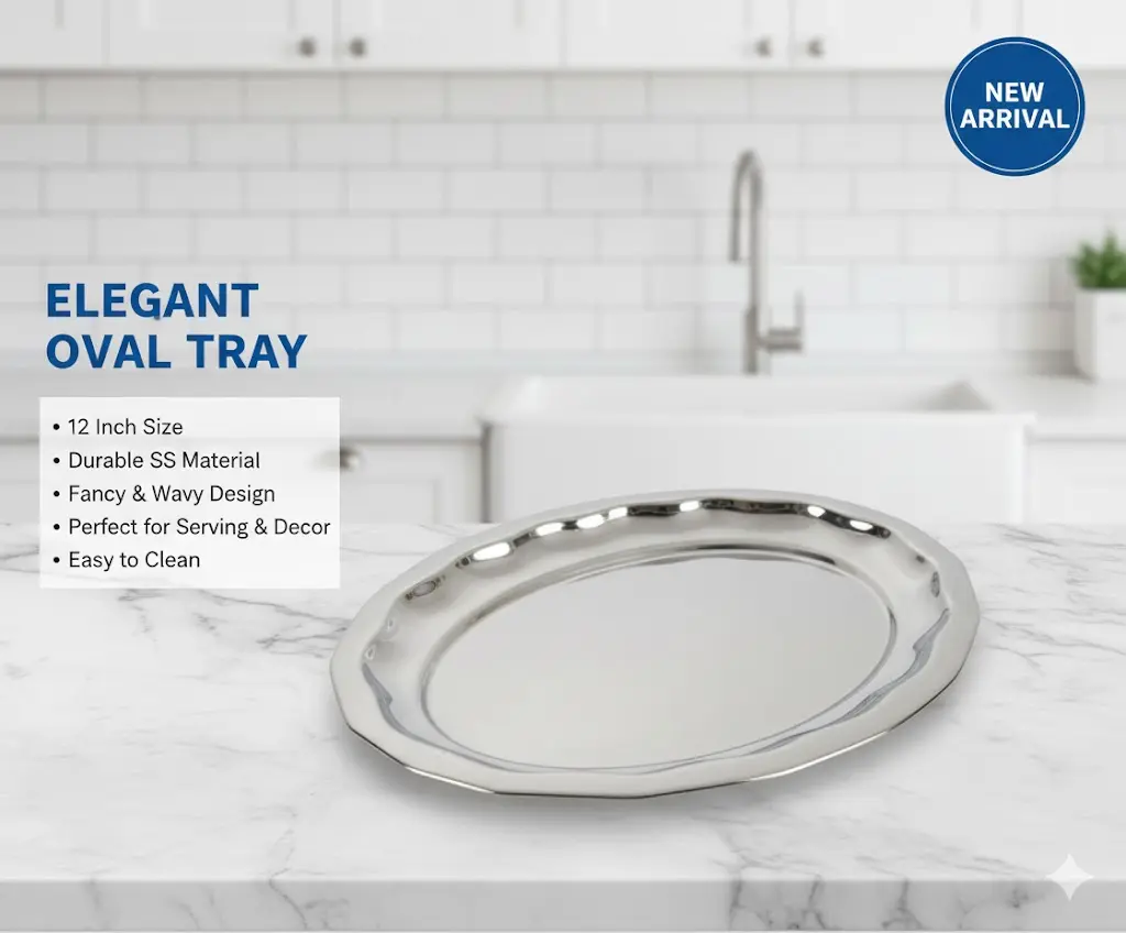 [FVM33114] OK OK OVAL TRAY 12"   