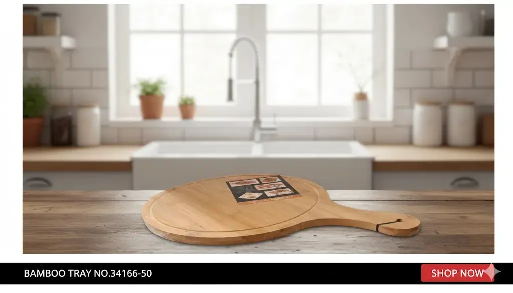 [FVM35239] BAMBOO TRAY NO.34166-50   