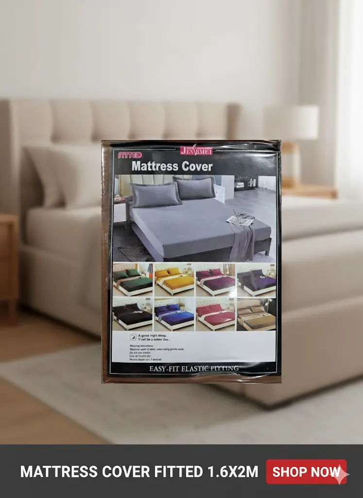 [FVM35568] MATTRESS COVER FITTED 1.6X2M   