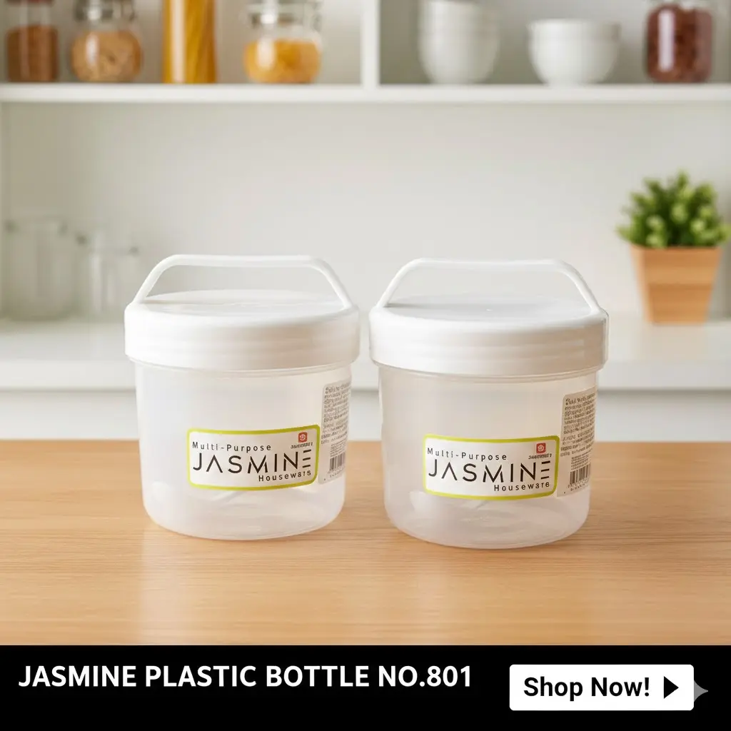 [FVM35824] JASMINE PLASTIC BOTTLE NO.801   