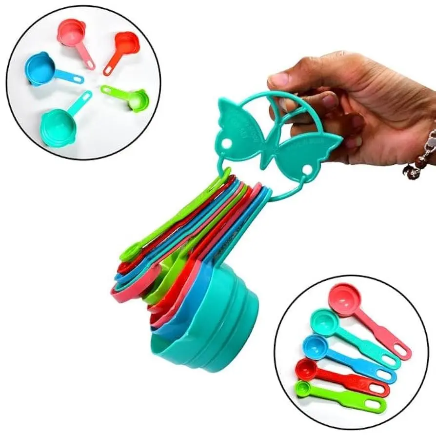 [FVM35976] PLASTIC MEASURING CUP & SPOON 5   