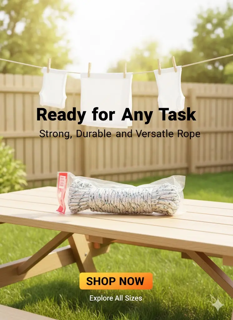 [FVM36248] [FVM36248] CLOTHES LINE STRING 10M NO.FQ15   