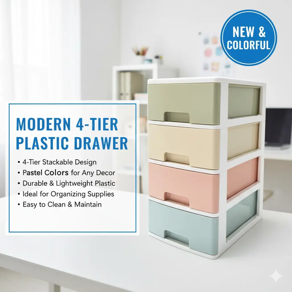 [FVM36346] PLASTIC DRAWER CABINET NO.8035   