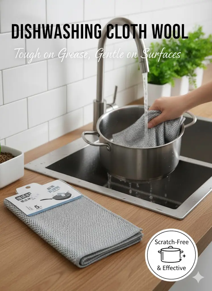 [FVM36380] DISHWASHING CLOTH WOOL NO.549   