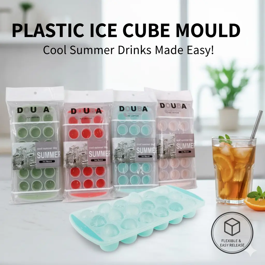 [FVM36406] PLASTIC ICE CUBE MOULD NO.0365A