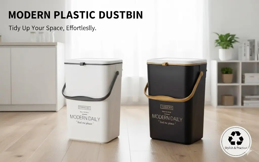 [FVM36408] PLASTIC DUSTBIN  NO.B110   