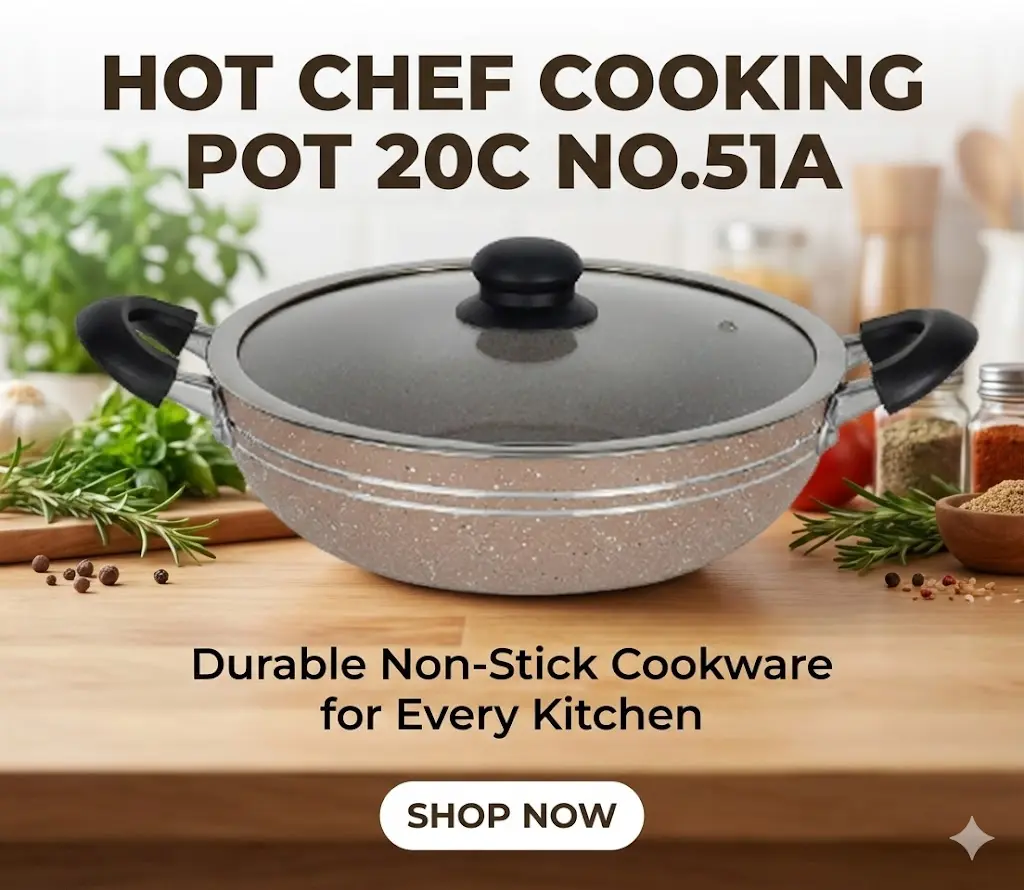 [FVM36413] HOT CHEF COOKING POT 20C NO.51A   