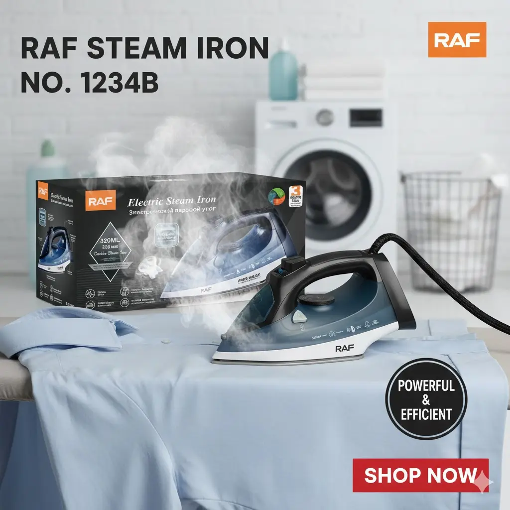 [FVM36422] RAF STEAM IRON NO.1234B