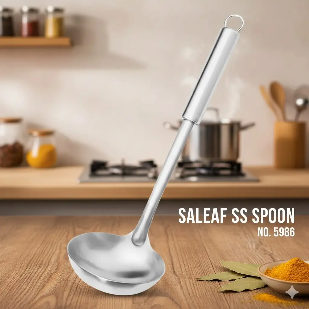 [FVM36507] SALEAF SS SPOON NO.5986   
