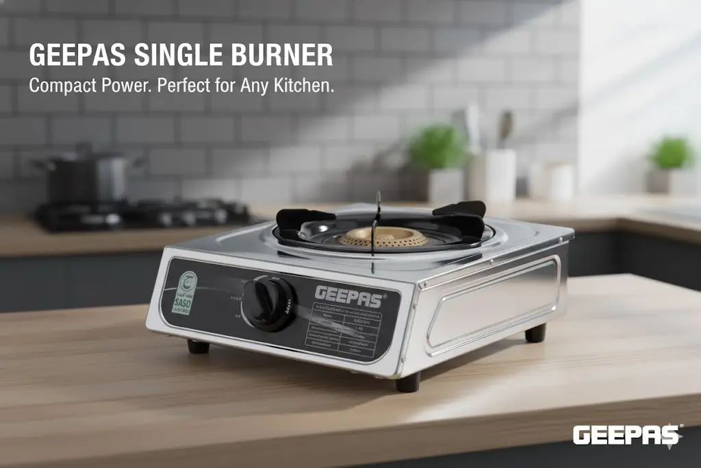 [FVM36531] GEEPAS SINGLE BURNER NO.31015