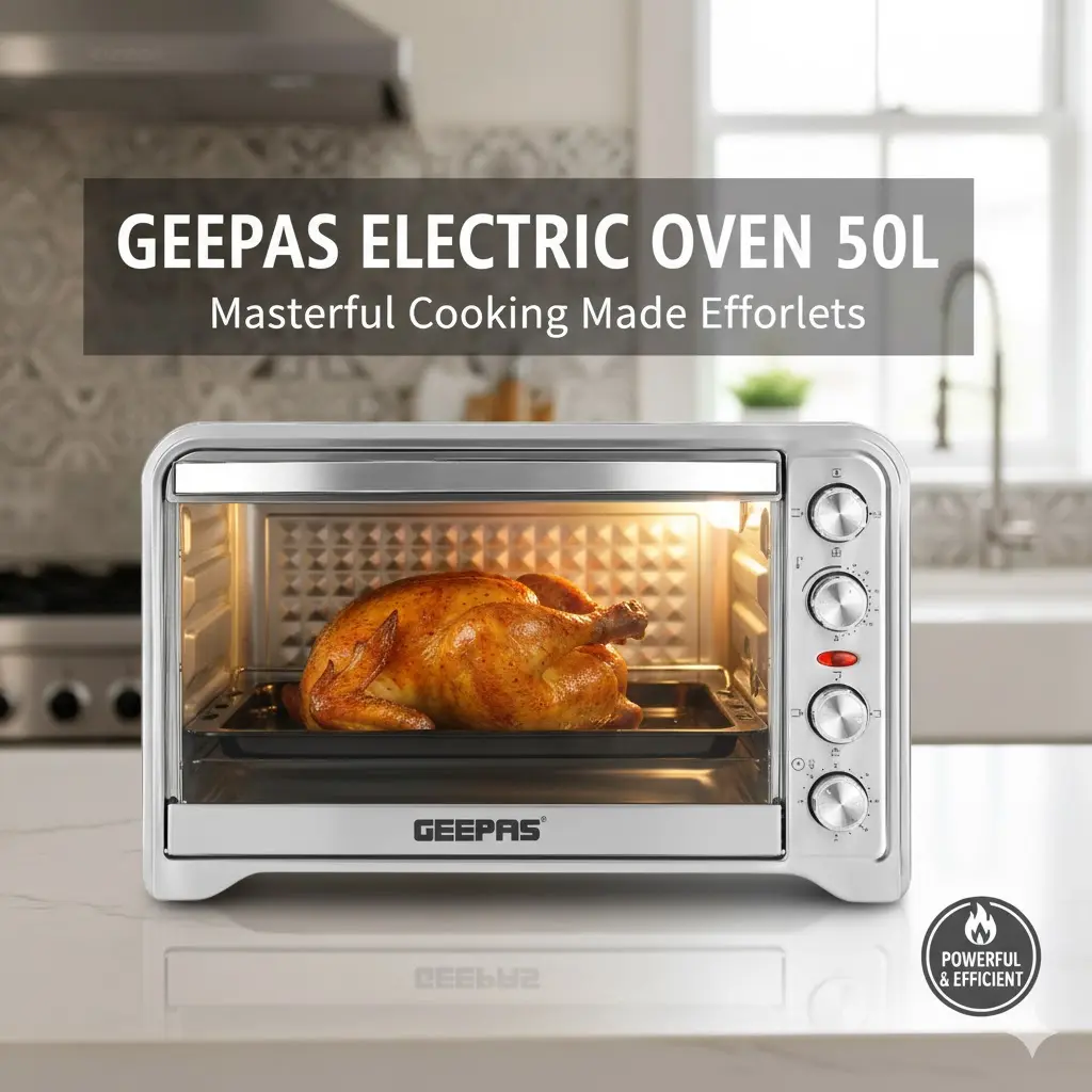 [FVM36543] GEEPAS ELECTRIC OVEN 50L NO.34012