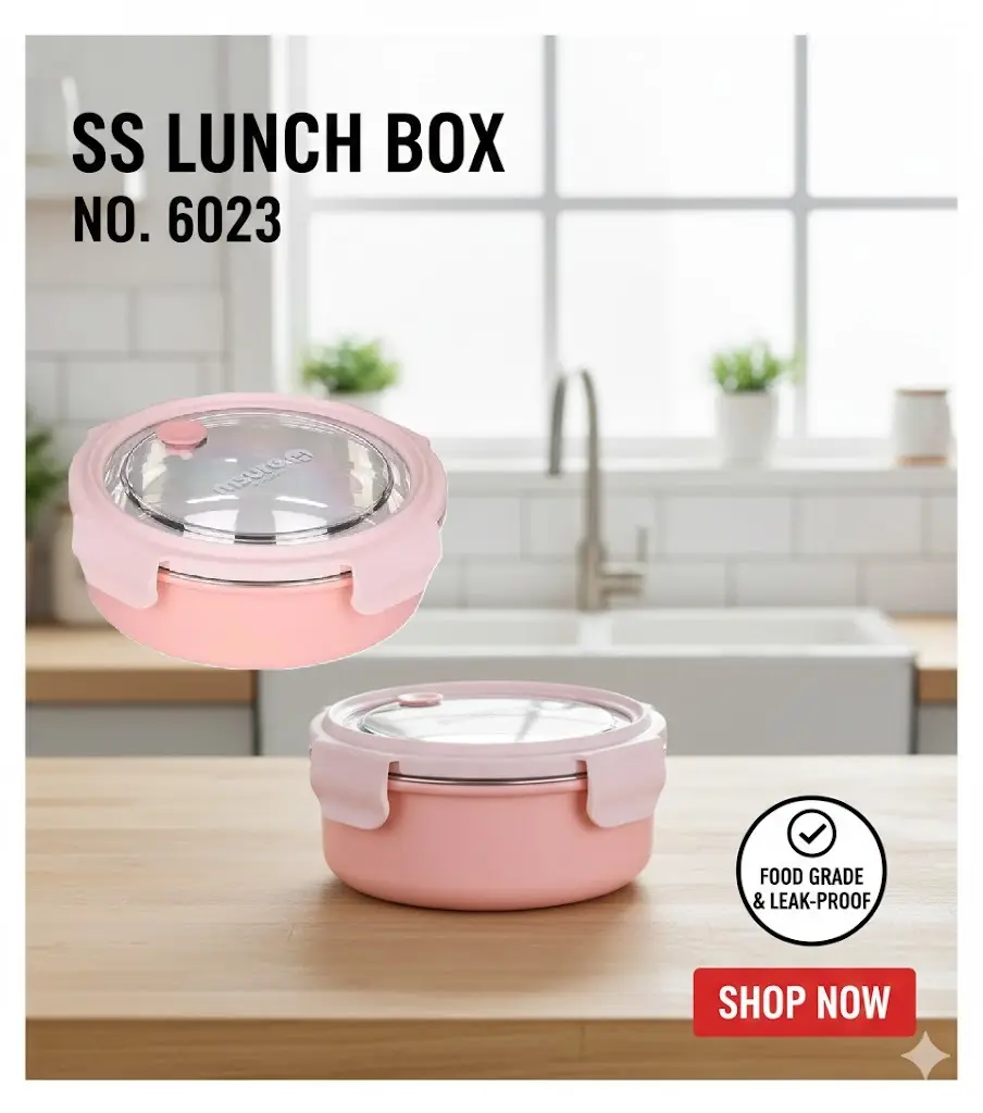 [FVM330] [FVM330] SS LUNCH BOX NO.6023