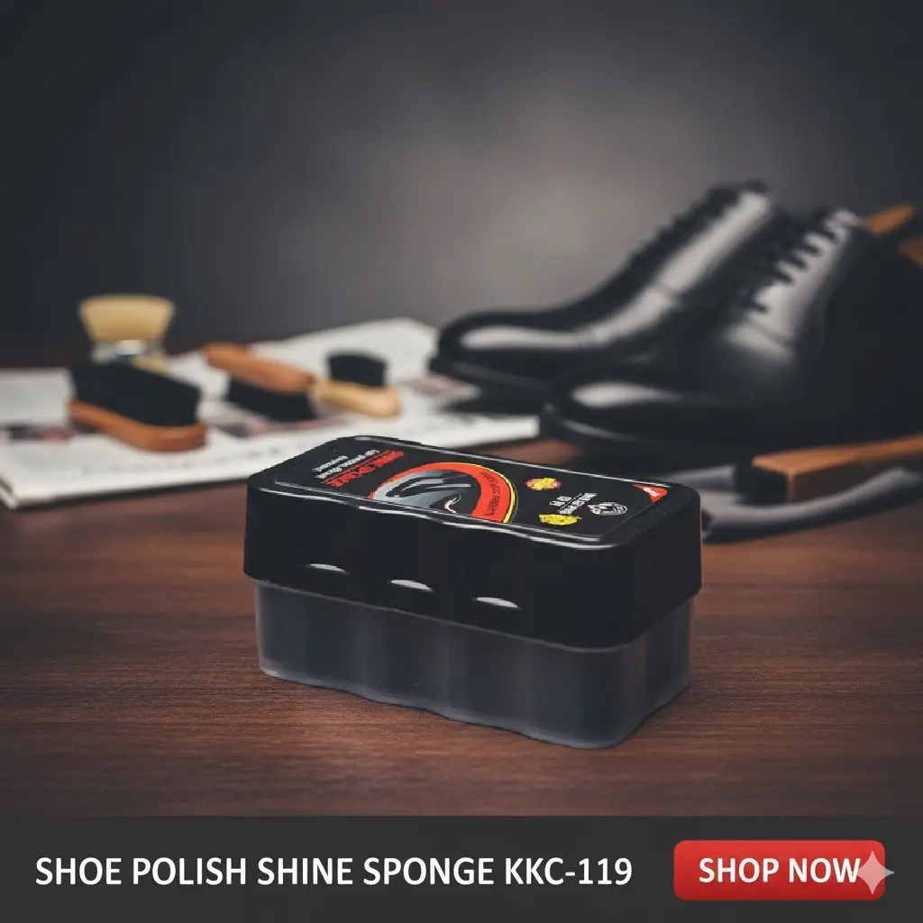 [FVM35292] [FVM35292] SHOE POLISH SHINE SPONE KKC-119   