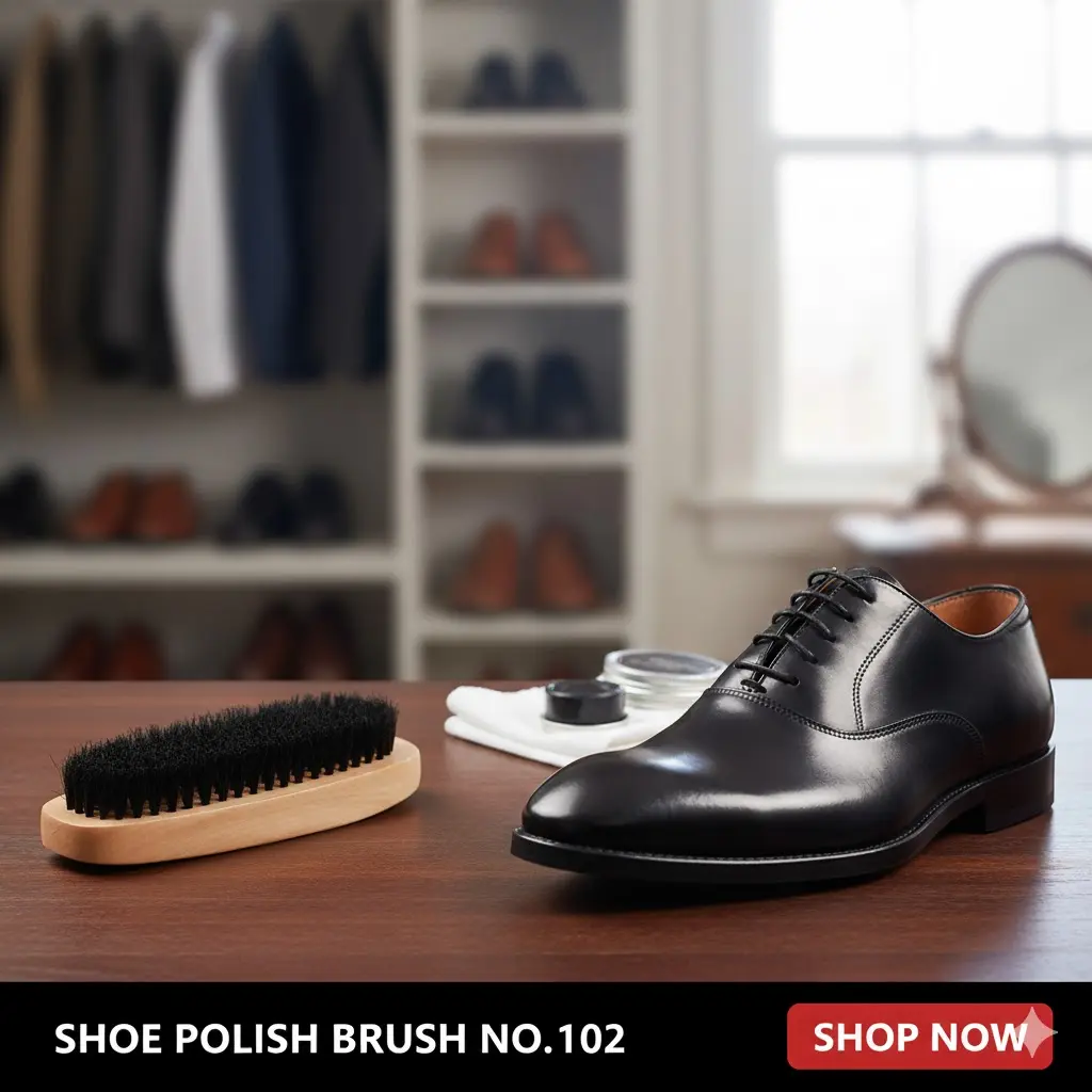[FVM35297] SHOE POLISH BRUSH NO.8303   