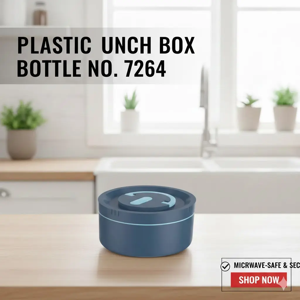 [FVM36128] PLASTIC LUNCH BOX NO.7264