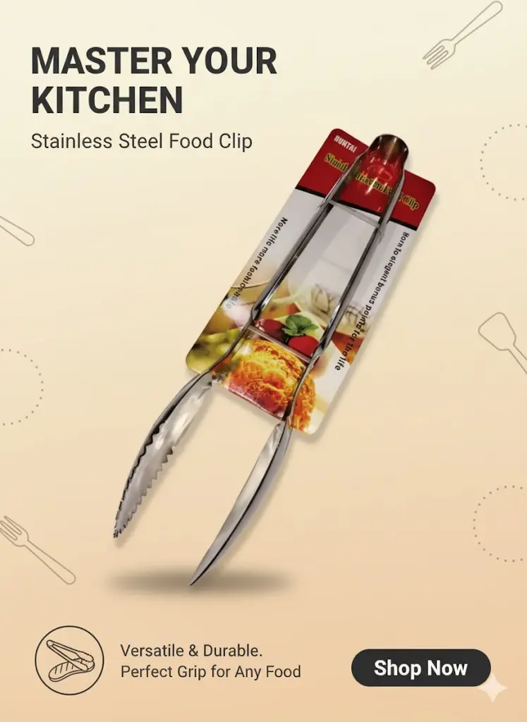 [FVM36722] SS PASTRY TONG NO.BSH722