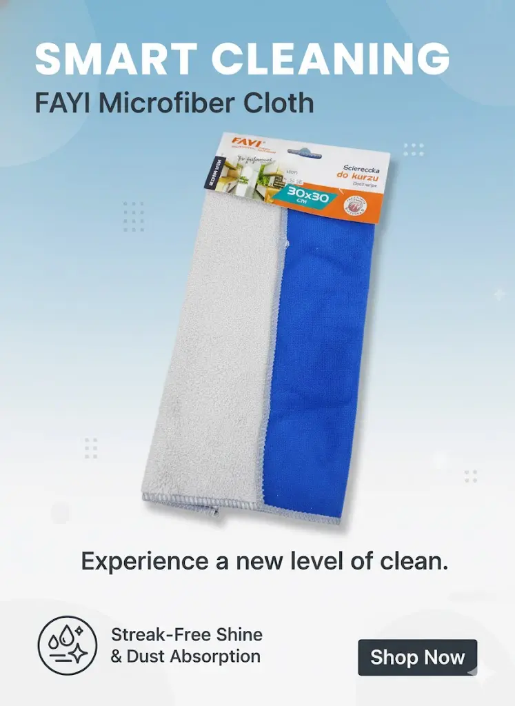 [FVM36791] MICROFIBER CLEANING CLOTH HB16
