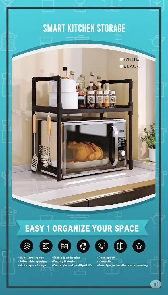 [FVM36836] KT MULTI STORAGE OVEN RACK 6616