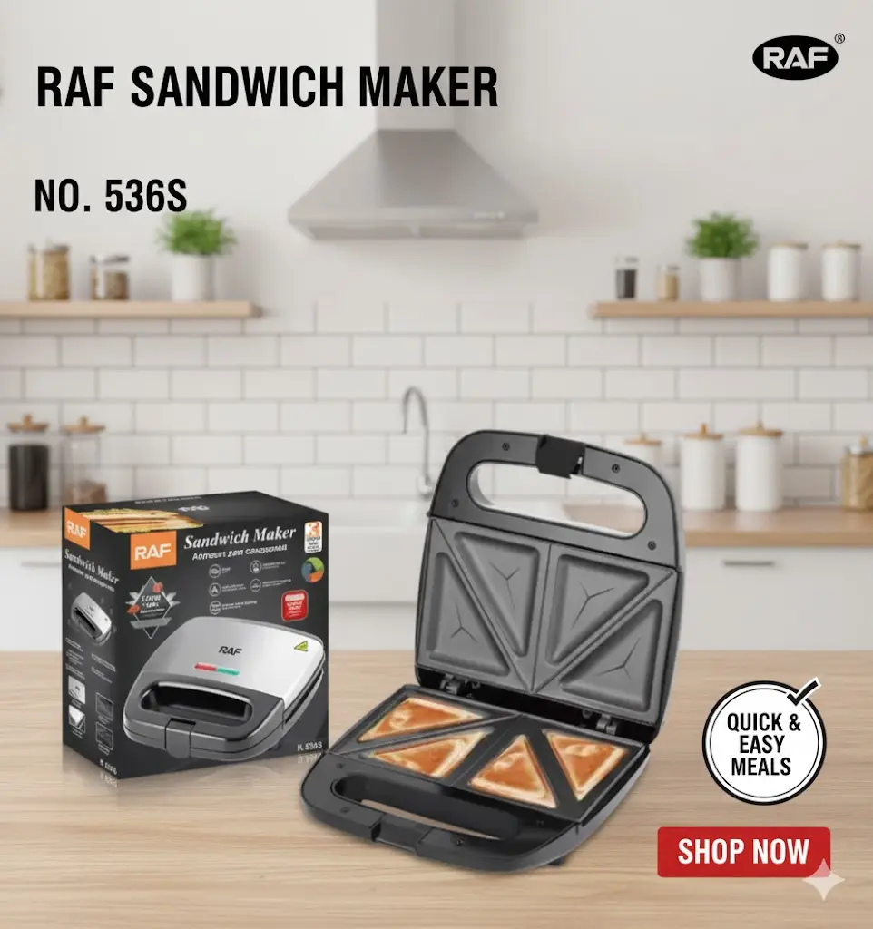 [FVM36849] RAF SANDWICH MAKER NO.536S