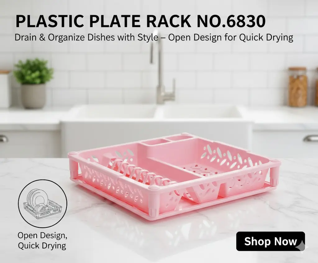 [FVM36887] PLASTIC PLATE RACK NO.6830