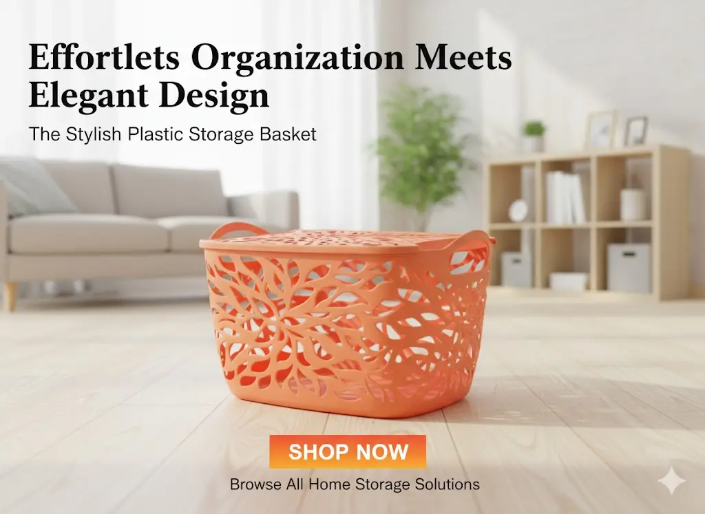 [FVM36893] PLASTIC STORAGE BASKET NO.1103