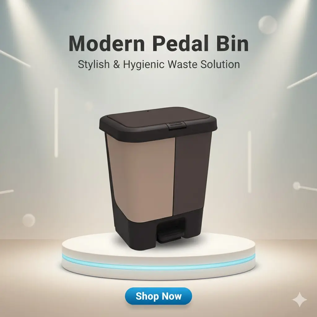 [FVM36899] [FVM36899] PLASTIC DUSTBIN NO.7763