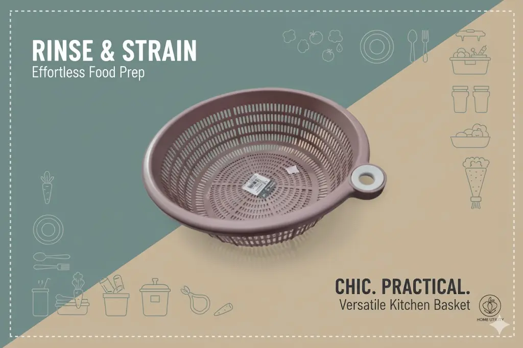 [FVM36922] PLASTIC ROUND BASKET NO.194