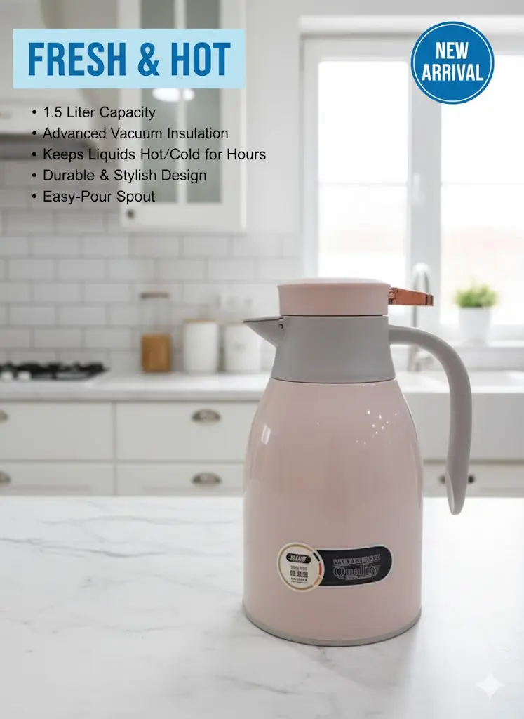 [FVM36943] VACCUM FLASK 1.5LTR NO.9063