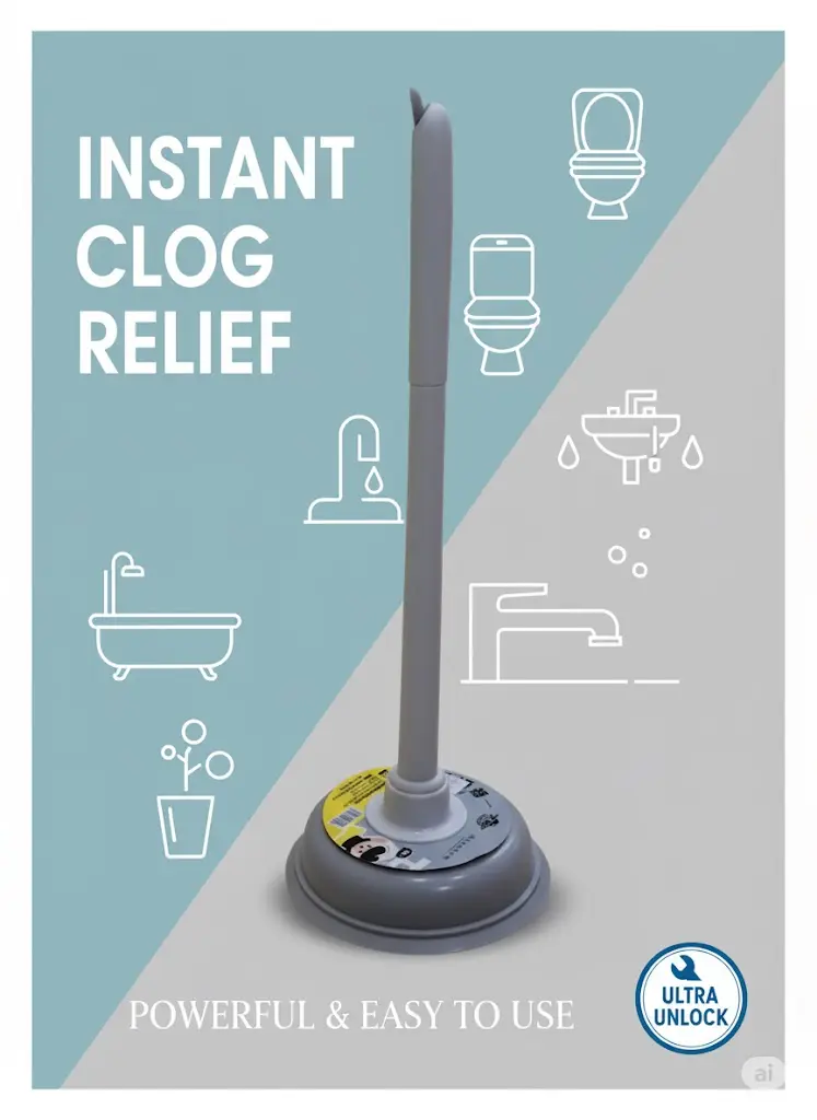 [FVM36952] PLASTIC TOILET PUMP NO.804