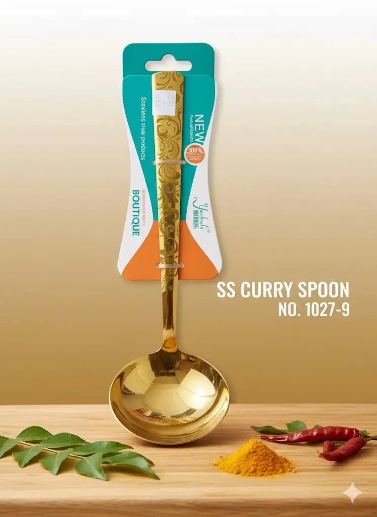 [FVM37003] SS CURRY SPOON NO.1027-9