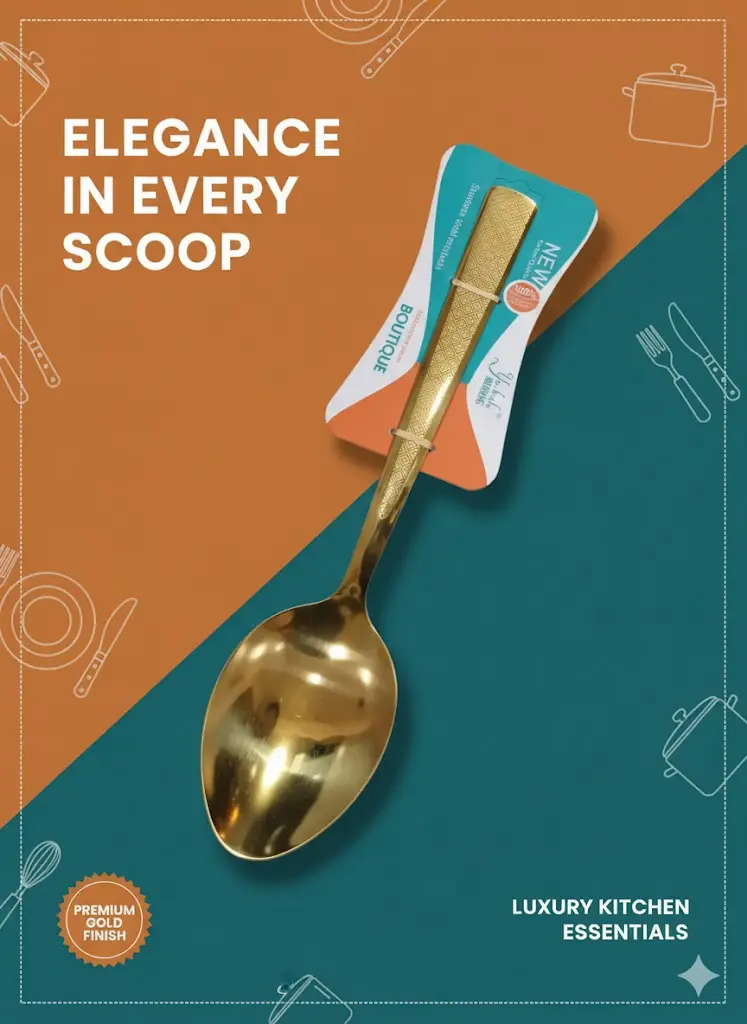 [FVM37007] SS RICE SPOON NO.1027-8