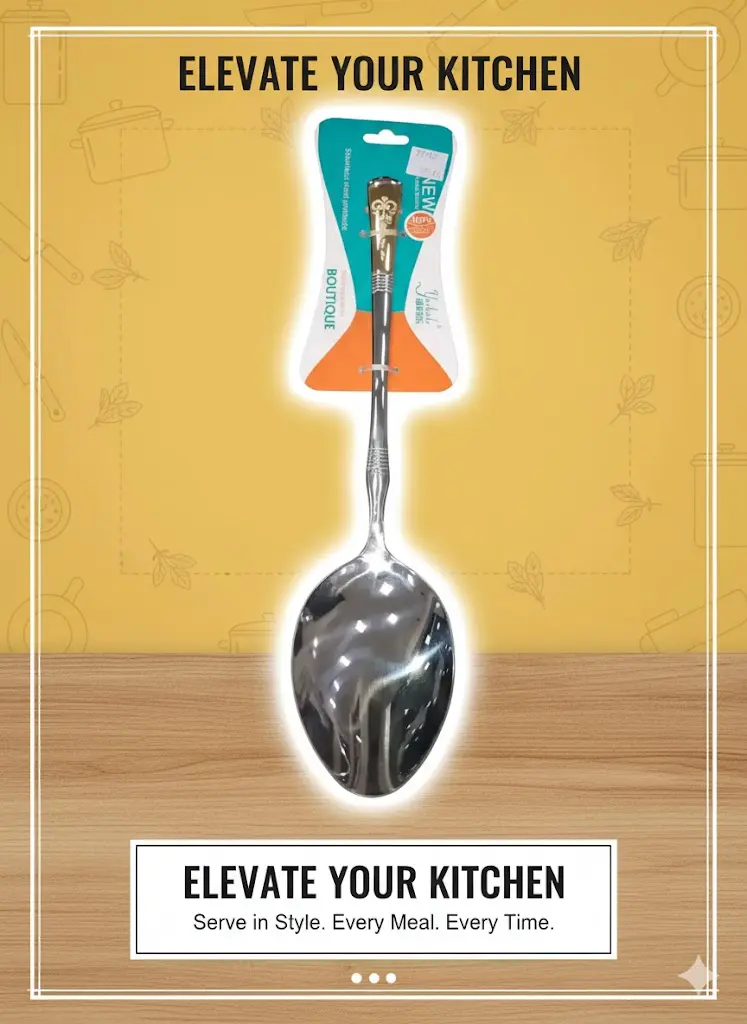 [FVM37009] SS RICE SPOON NO.1027-7