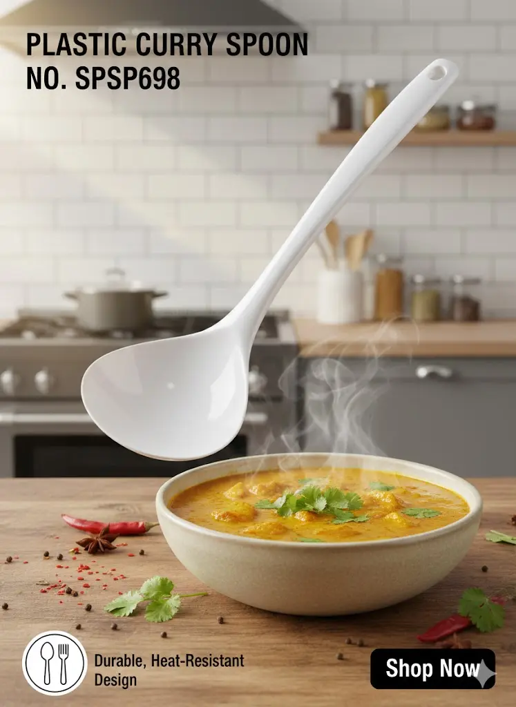 [FVM37075] PLASTIC CURRY SPOON NO.SPSP698