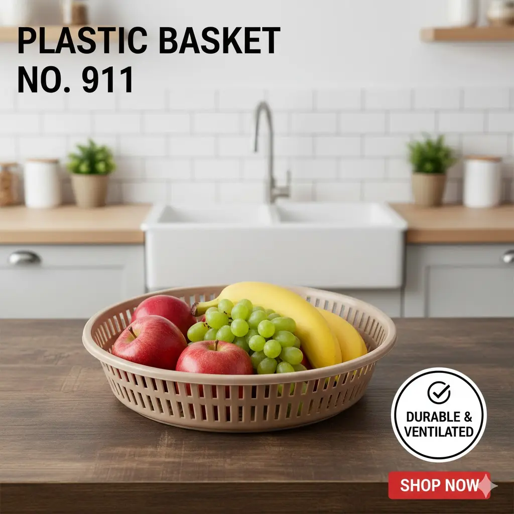 [FVM37078] PLASTIC BASKET NO.911