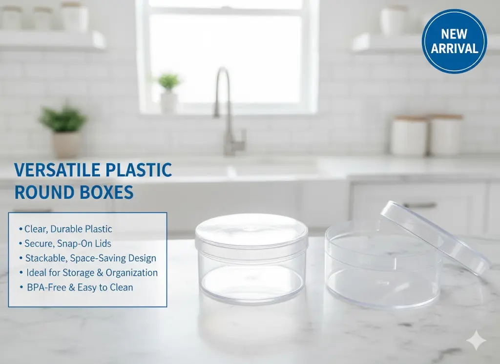 [FVM37092] PLASTIC ROUND BOX NO.9