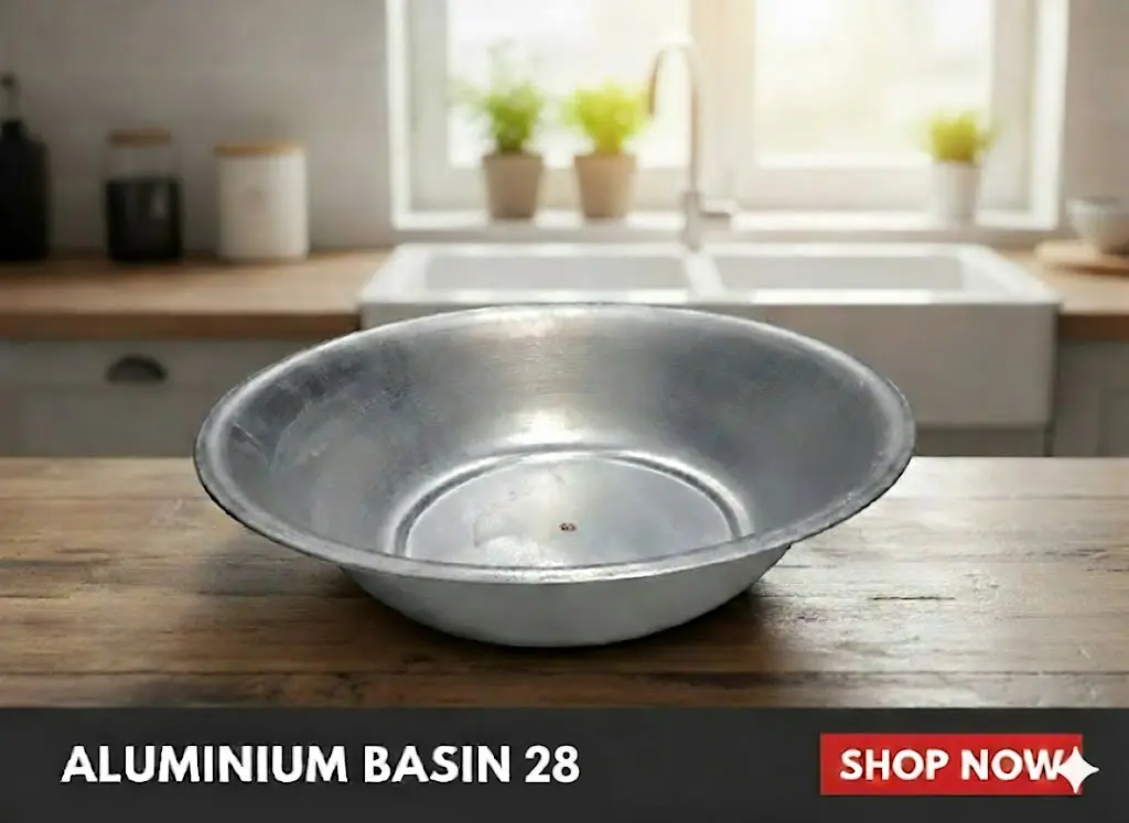 [FVM37098] ALUMINIUM BASIN 28