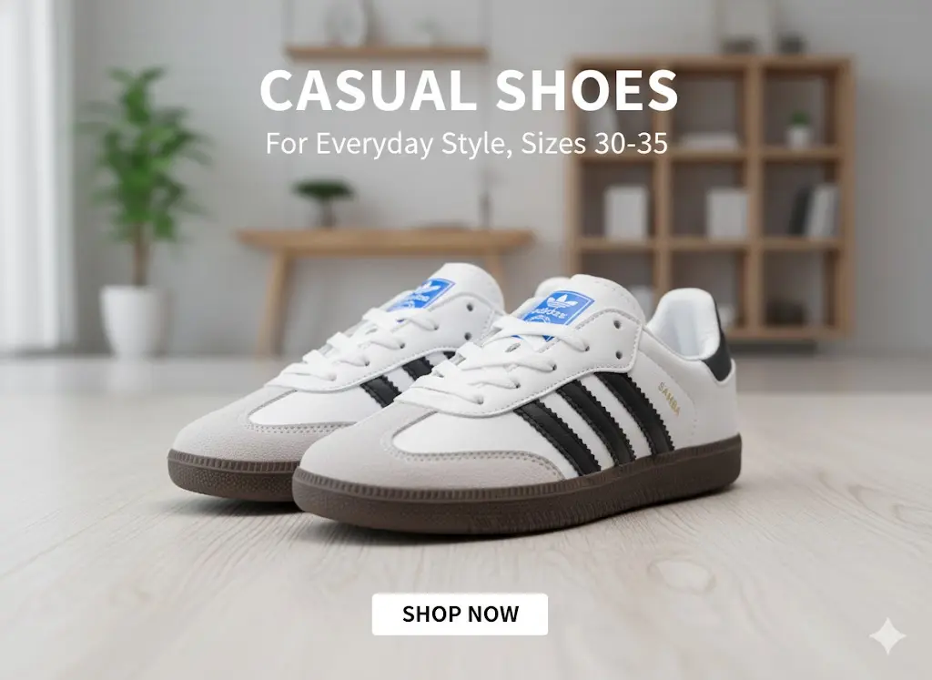 [FVM37186] CASUAL SHOES 30-35 HY009