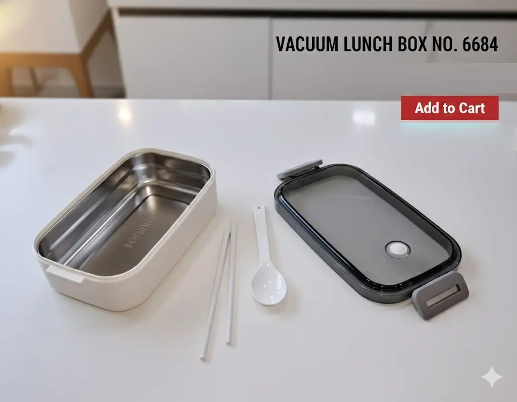 [FVM37198] [FVM37198] VACUUM LUNCH BOX NO.6684